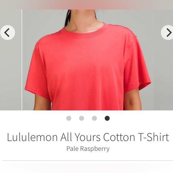 Lululemon All Yours Cotton T-Shirt BNWT - Picture 4 of 5